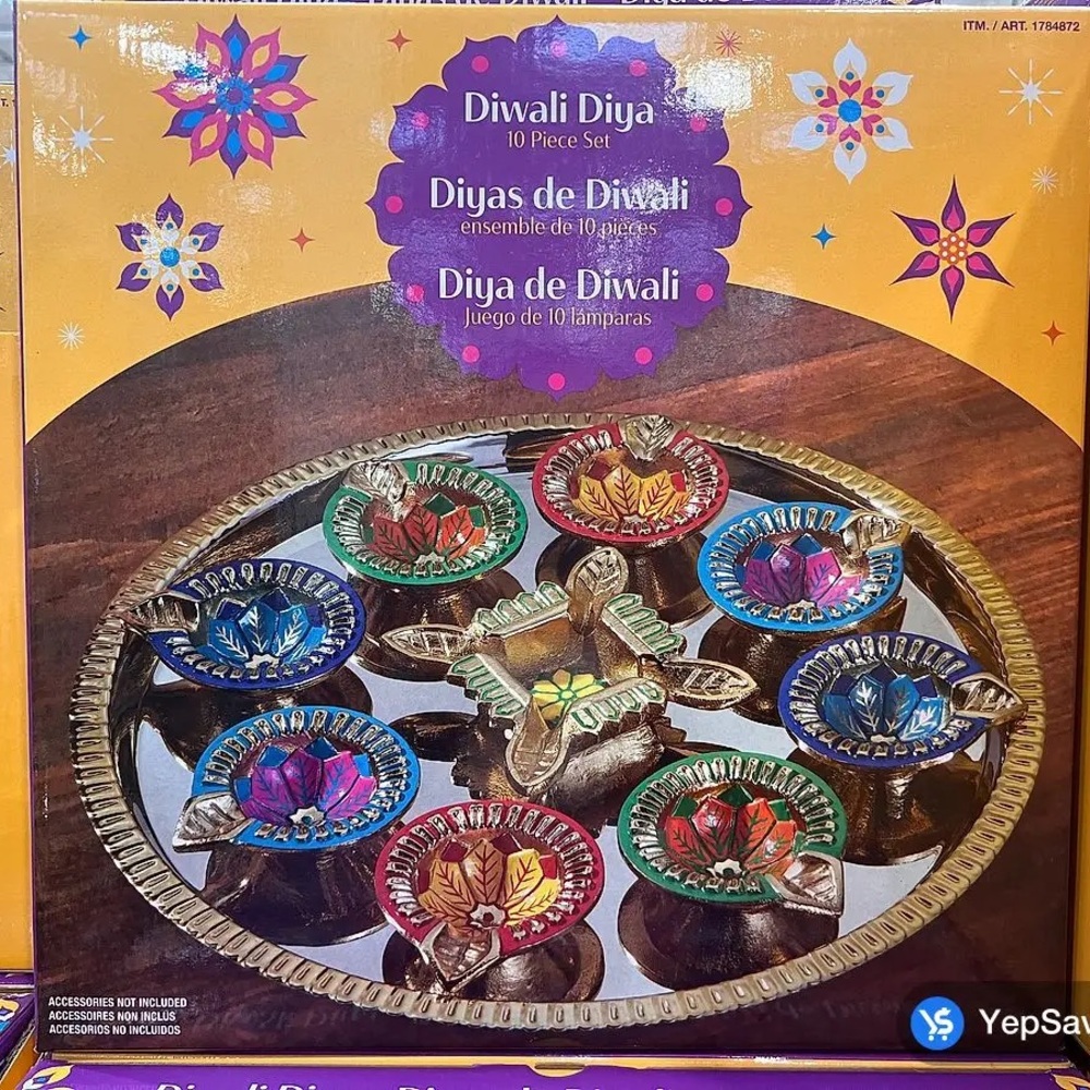 Diwali Diya 10 Piece Set